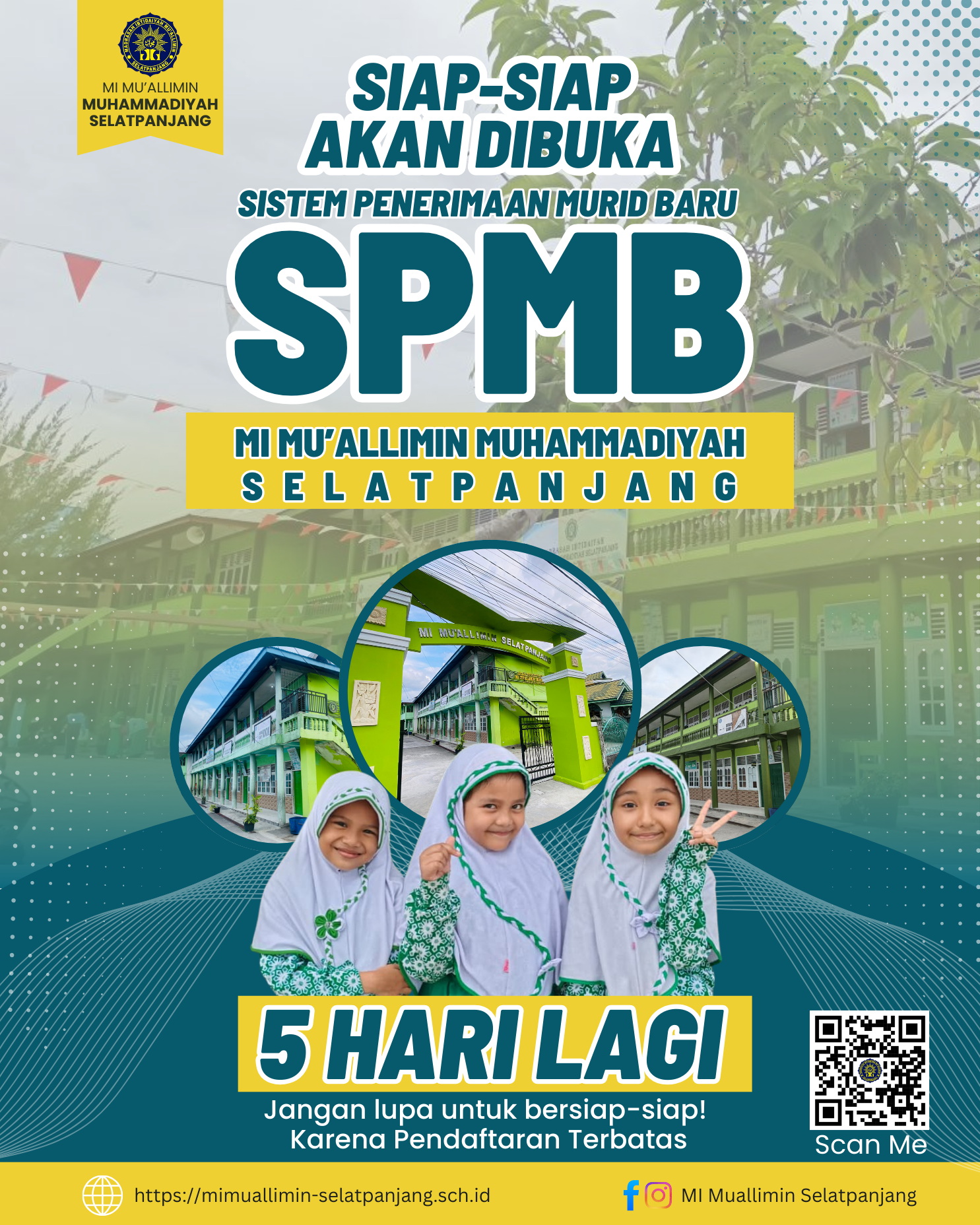 SPMB MI Mu’allimin Selatpanjang Dibuka 5 Hari Lagi